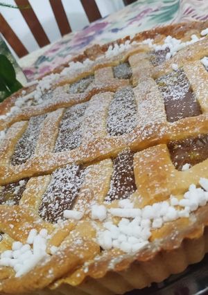 Una foto de Pastafrola de batata