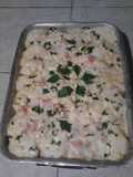 Papas gratinadas con bechamel