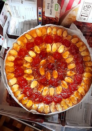 A picture of Almond cake.