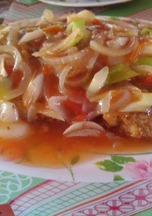 Foto resep Gurame saus asam manis