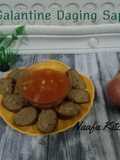 Galantine Daging Sapi