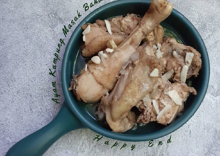 Cara Membuat Ayam Kampung Masak Bahari Banjar Yang Enak Resep Soto Ayam