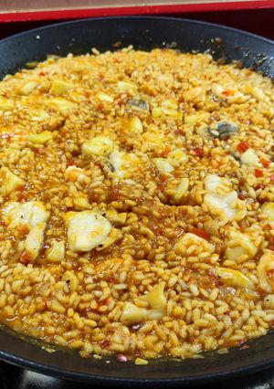 Una foto de Arroz del senyoret