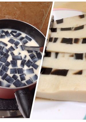 Foto resep Puding soya cincau