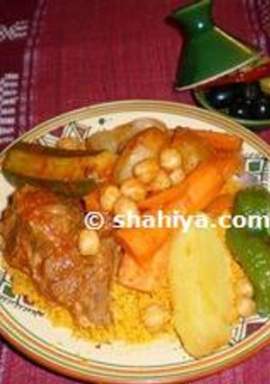 صورة لوصفة طريقة عمل الكسكسي التونسي