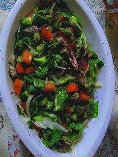 صورة لوصفة سلطه الجرجير