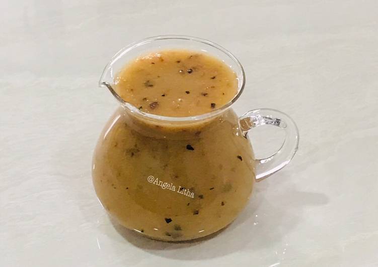 Resep Smoothie buah plum, pisang apel dan madu yang Bisa Manjain Lidah