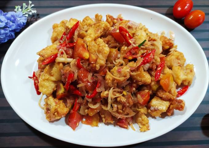 Langkah Mudah untuk Menyiapkan Ayam pokpok - Sambal matah kecombrang Anti Gagal