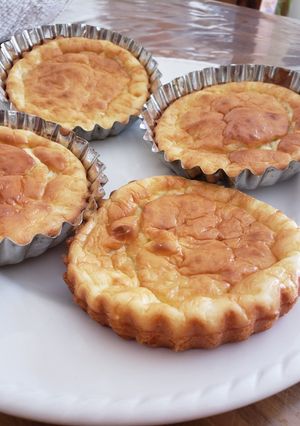 Una foto de Tartaletas de coco. Receta keto
