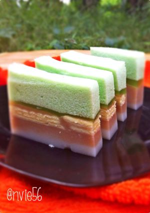 Foto resep Puding Lapis Busa