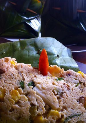 Foto resep Pepes Tahu Jagung manis