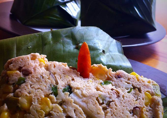 Resep Pepes Tahu Jagung manis, Enak Banget