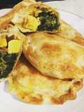 Empanadas de verdura y queso