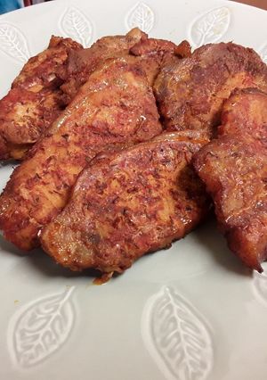 A picture of Mediterranean Pork Steaks 🥩.