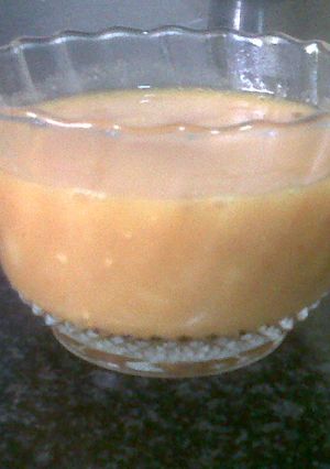 A picture of Gujarati Dal #GujaratiFood101.