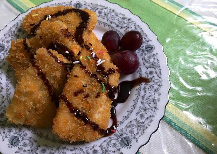 Pisang goreng tepung panir