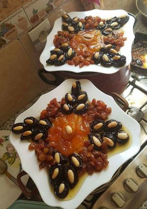 صورة لوصفة طاجين الحلو