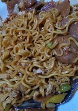 Foto resep Indomie goreng bakso sayur
