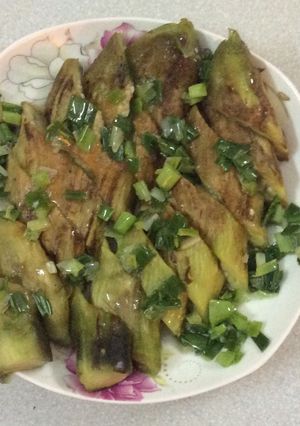 Hình của món Cà tím nướng sốt dầu .