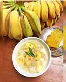 Wedang Setup Pisang + Kolang kaling & Gula Batu