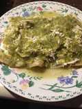 Enchiladas verdes