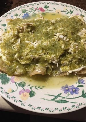 Una foto de Enchiladas verdes