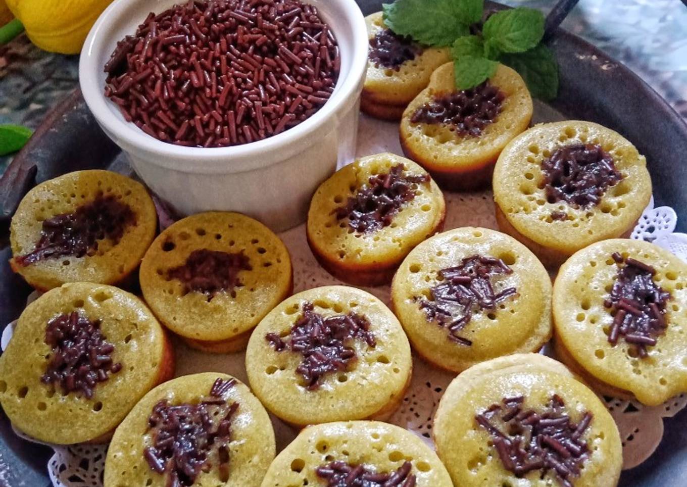 Kue Cubit Matcha