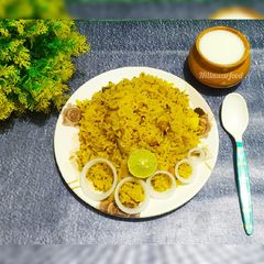 A picture of Veg biryani.