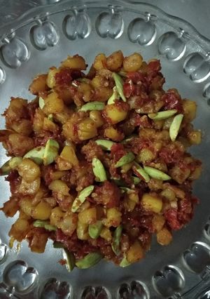 Foto resep Kentang Balado Petai