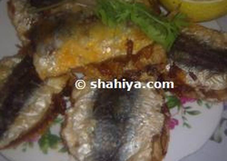 طريقة عمل سردين بالأرز