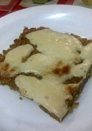Una foto de Pastel de poroto y zapallo
