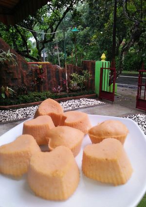 Foto resep Bolu Jambu biji merah kukus