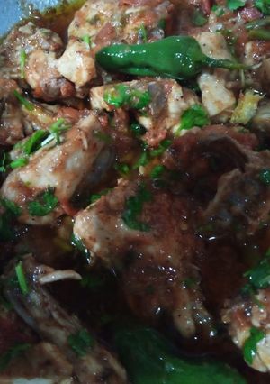 A picture of Chicken karahi.