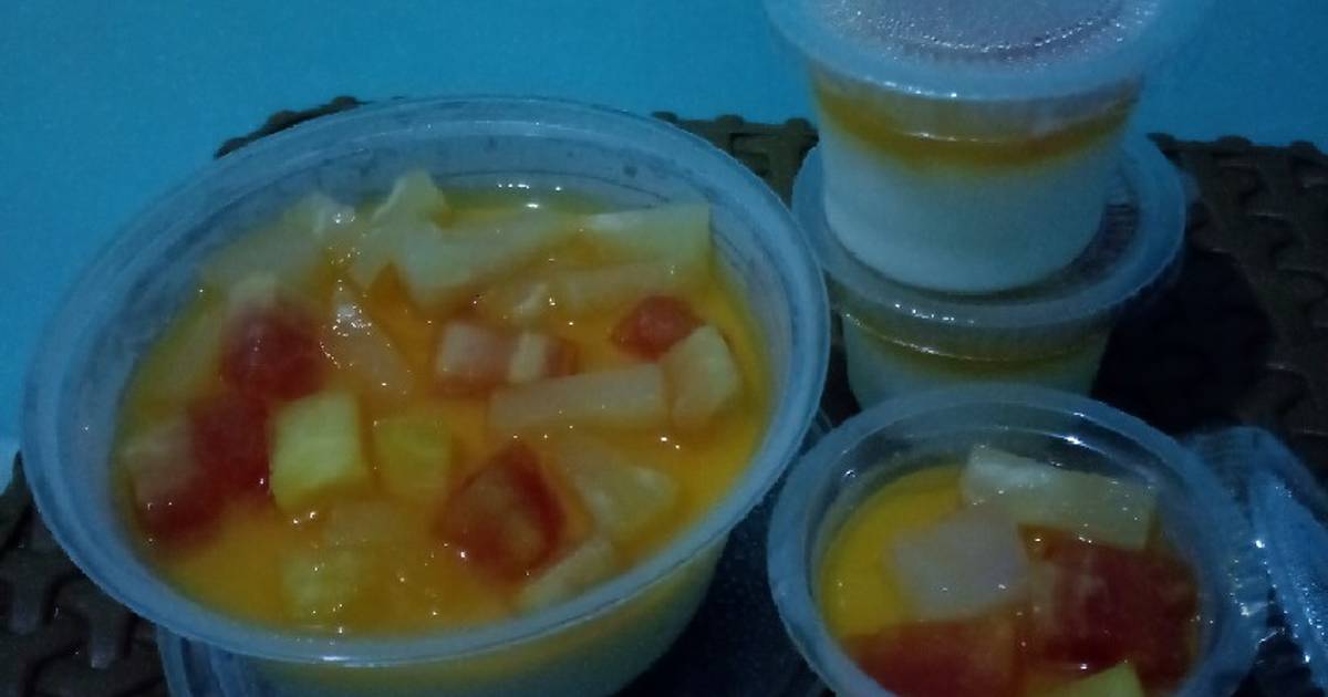  Resep  Puding tahu  cocktail oleh Zalia Gustiana Cookpad