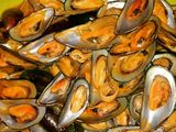 Kerang hijau saus padang