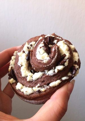 Csokis-túrós csiga recept fotója