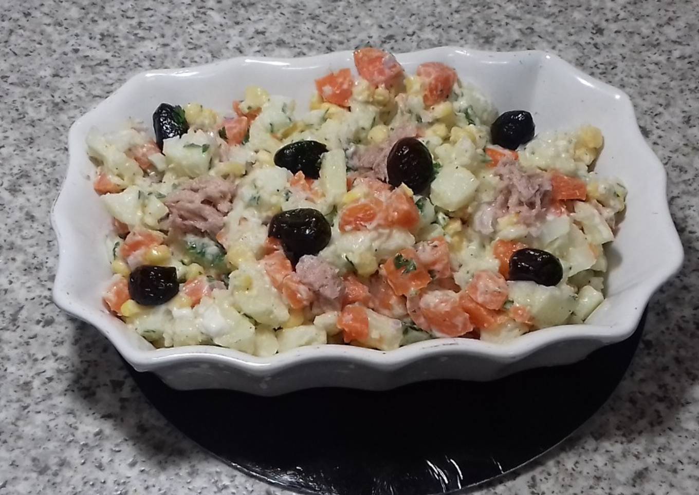 How to make Potato Carrot Salad Recipe