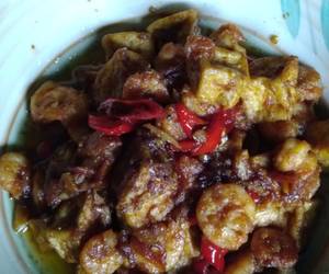 Resep mudah Oseng tahu udang Gurih Mantul