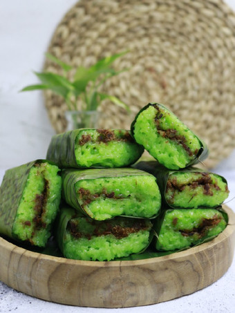 Resep Lemper Pandan Isi Abon Gampang