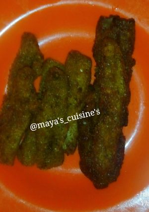 A picture of Crispy egg fingers.