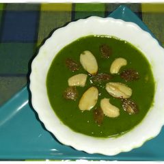 A picture of Palak kheer.