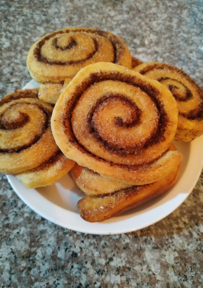 Una foto de Rolls de Canela
