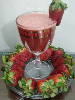 A picture of Strawberry 🍓 Juice.