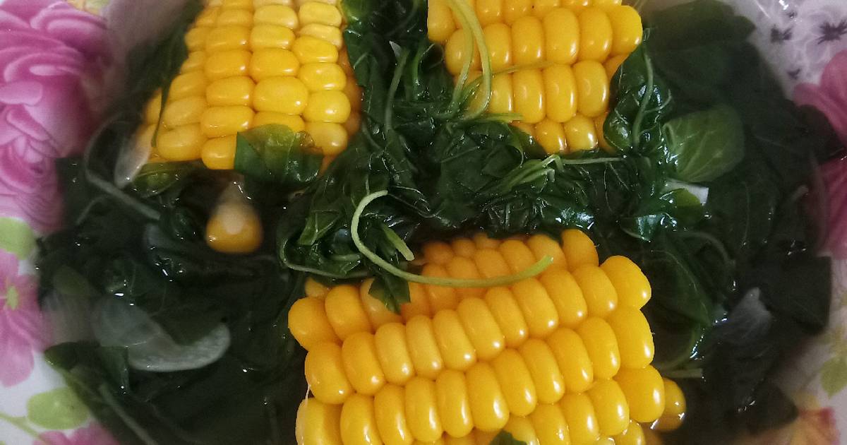 Resep Sayur Bening Bayam Jagung Oleh Nur Ekayanti - Cookpad