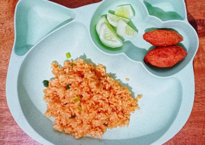 Day. 367 Breakfast: Nasi Goreng Simpel (18 month+)