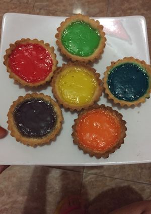 Foto resep Pai susu rainbow 