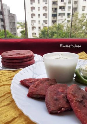 عکسی از دستور پاراتای لبو - بدون فر
