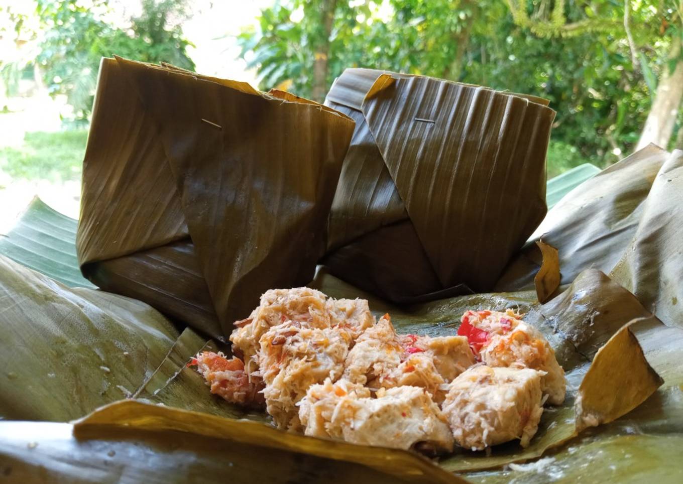 Botok Tahu Tempe Lamtoro