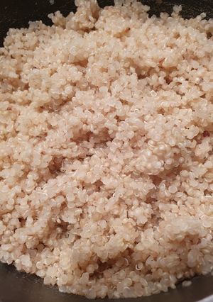 Una foto de Quinoa simple