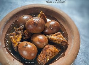 Foto resep Telur Tahu Bacem Khas Betawi